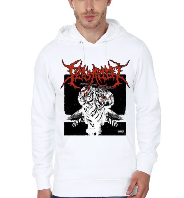 Polyphia Merch India White Hoodie