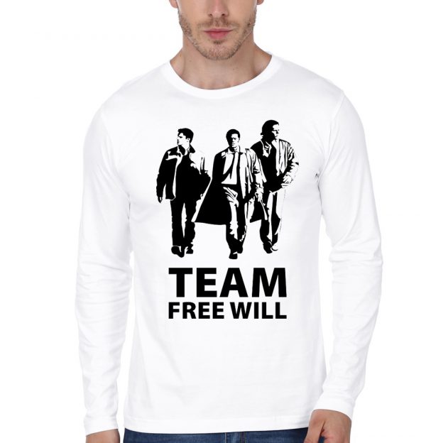 Team Free Will White T-Shirt