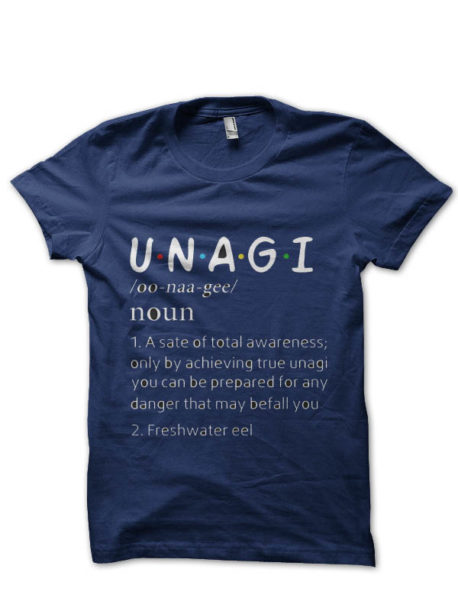 Funny Noun Unagi Definition Explained As A Dictionary T-Shirt