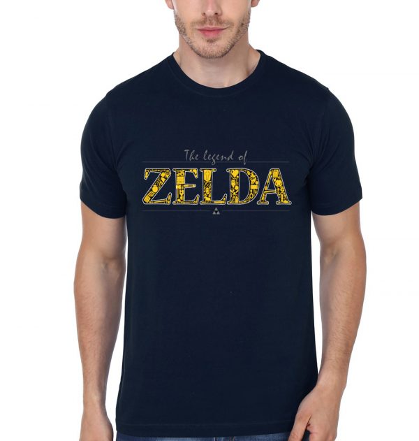 The Legend of... (Gold) Navy Blue T-Shirt