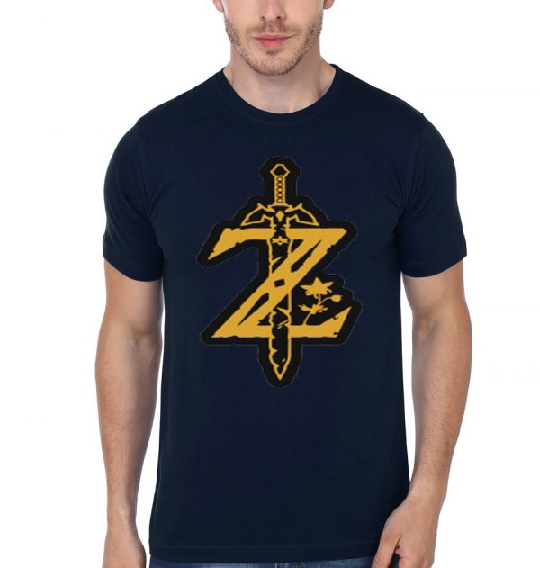 Legend Of Zelda Navy Blue T-Shirt