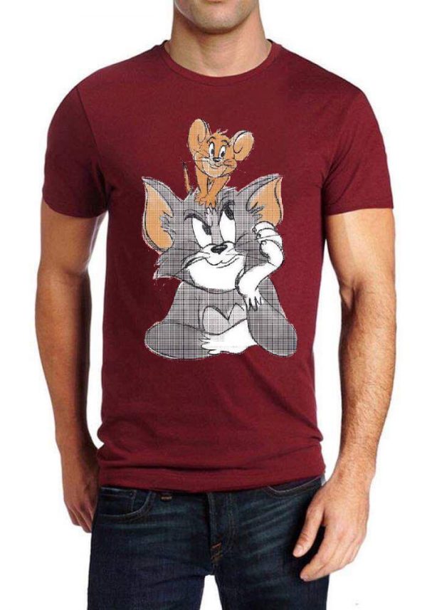 Tom and Jerry Half Sleeve T-Shirt