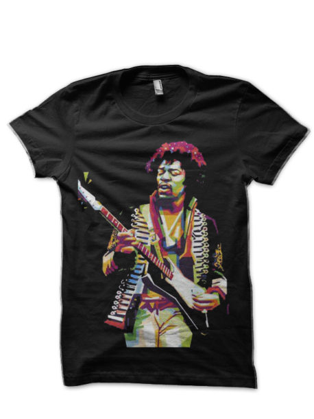 Jimi Hendrix Half Sleeve T-Shirt