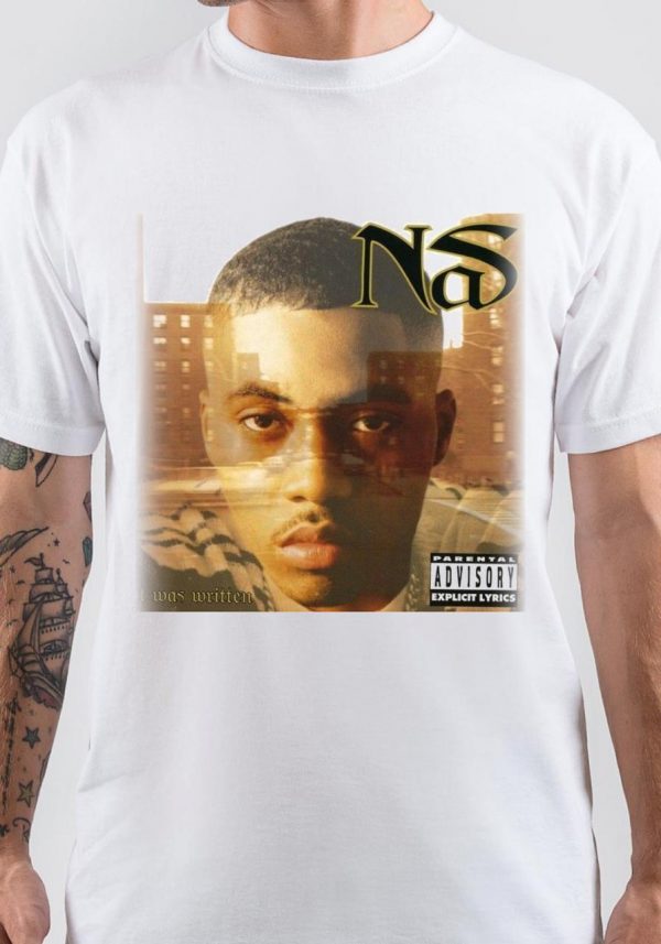 NAS The Message Rapper T-Shirt