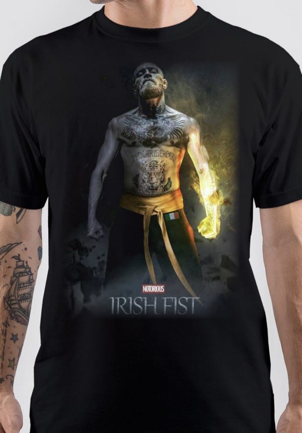 Conor Mcgregor Notorious Irish Fist T-Shirt