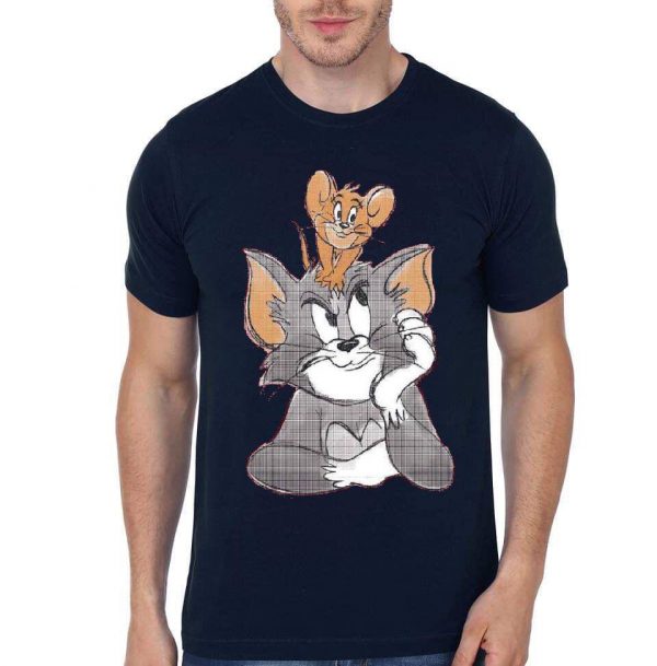 Tom and Jerry Half Sleeve T-Shirt - Image 3