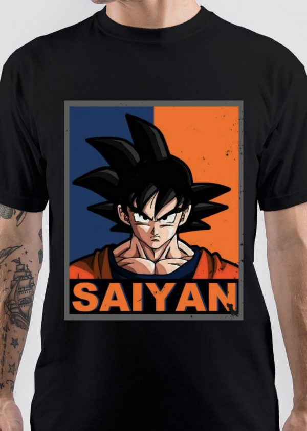 Goku DBZ Black T-Shirt