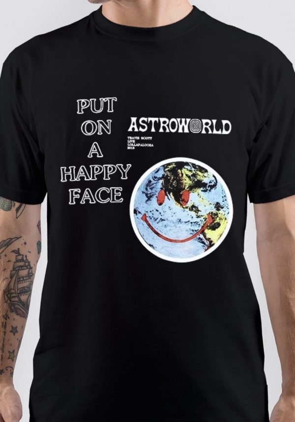 Astroworld Down To Earth T-Shirt