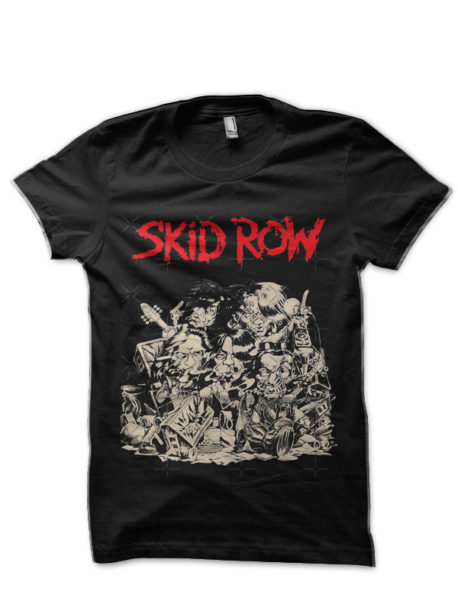 Skid Row Black T-Shirt