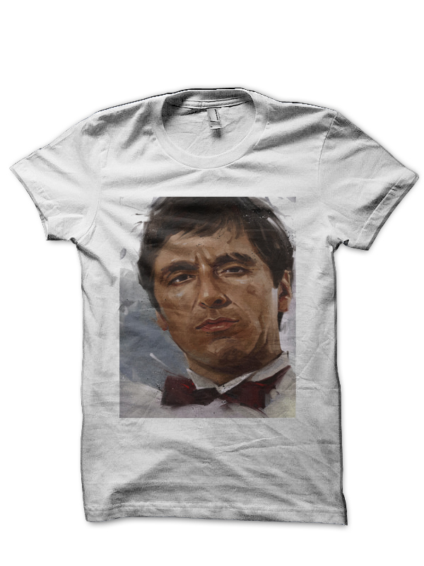 Tony Montana White T-Shirt - Swag Shirts