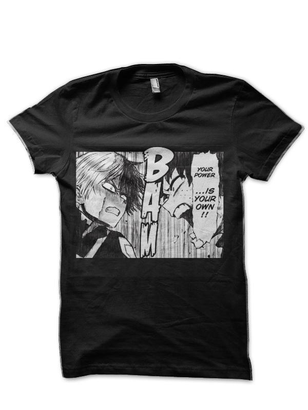 Boku No Hero Half Sleeve T-Shirt - Swag Shirts