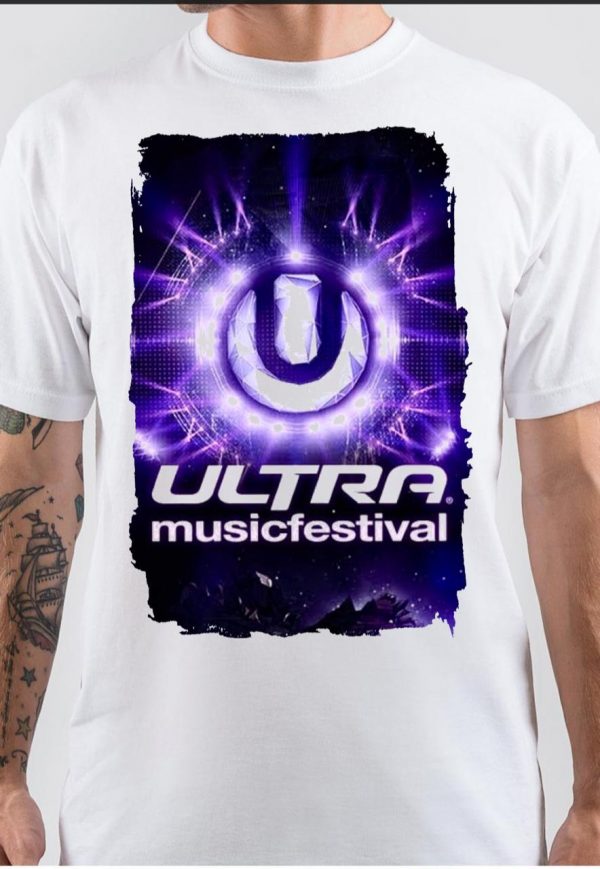 Ultra Musicfestival White T-Shirt