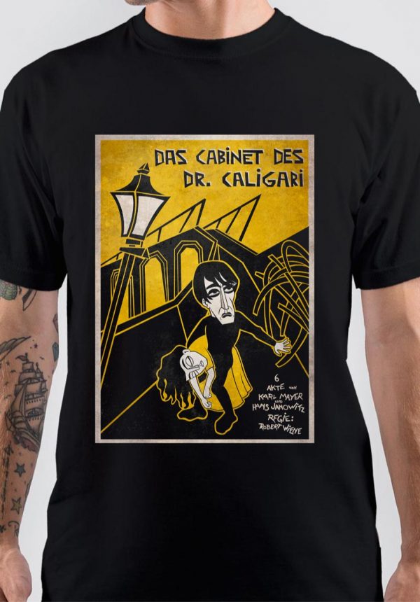 Dr. Caligari Halfsleeve Black T-Shirt