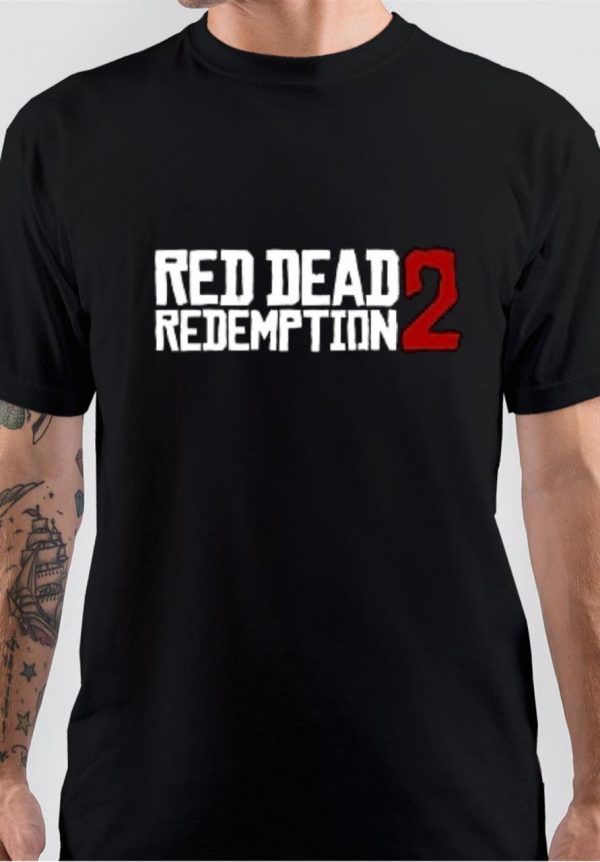 Red Dead 2 Redemption Black T-Shirt