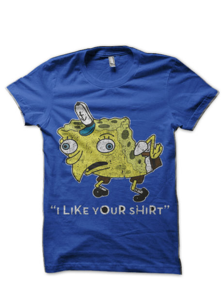 Spongebob Half Sleeve T-Shirt