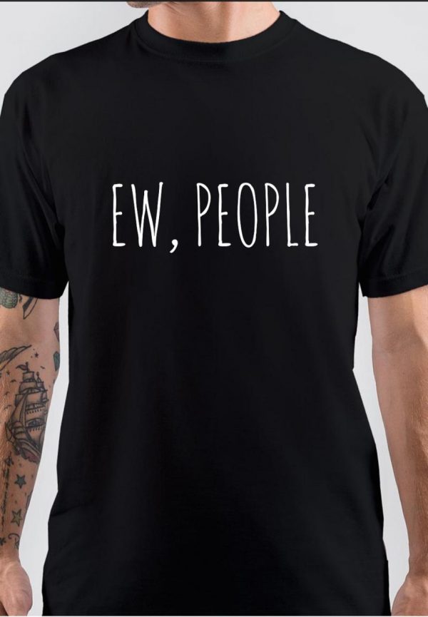 Ew People Black T-Shirt