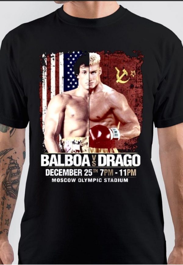 Rocky Balboa Vs Ivan Drago T-Shirt