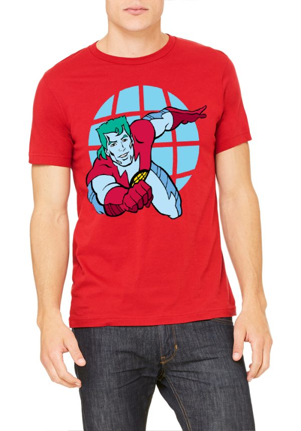 Captain Planet Red T-Shirt