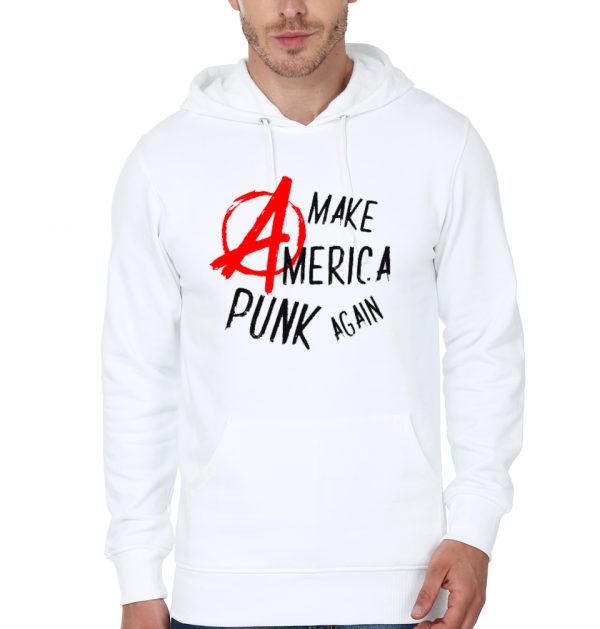 Anarchy White Hoodie