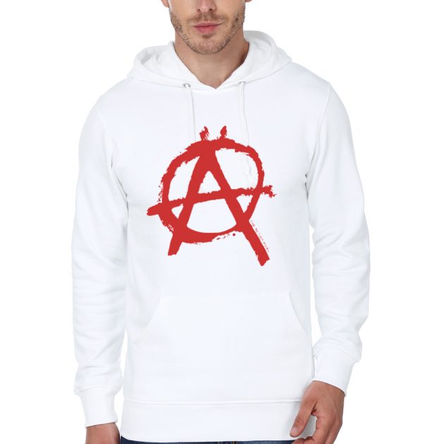 Anarchy White Hoodie