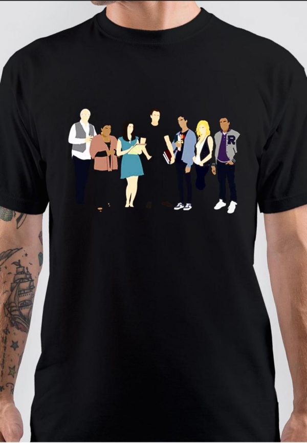 Community The-Study Group TV series Tshirt