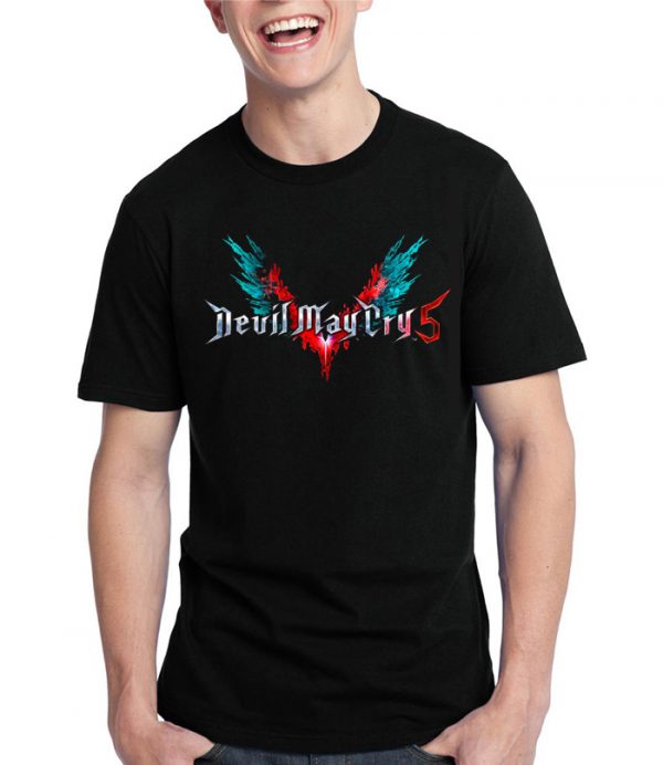 Devil May Cry Half Sleeve Black T-Shirt