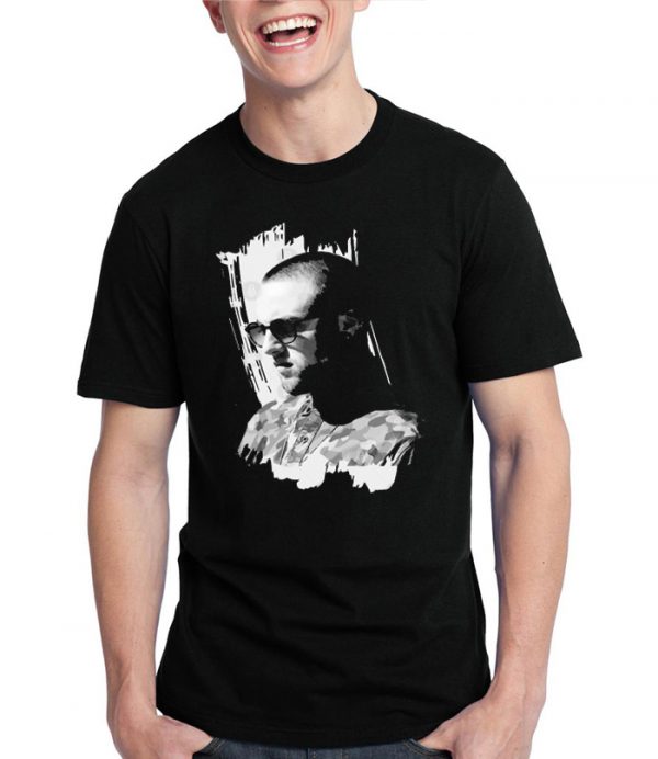 Mac Miller Half Sleeve Black T-Shirt