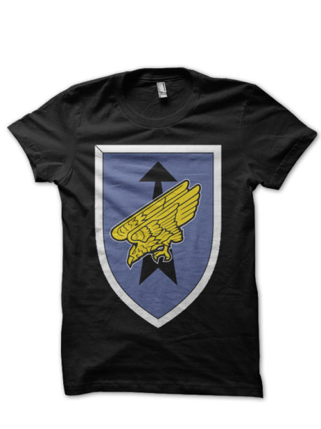 Special Forces Half Sleeve Black T-Shirt