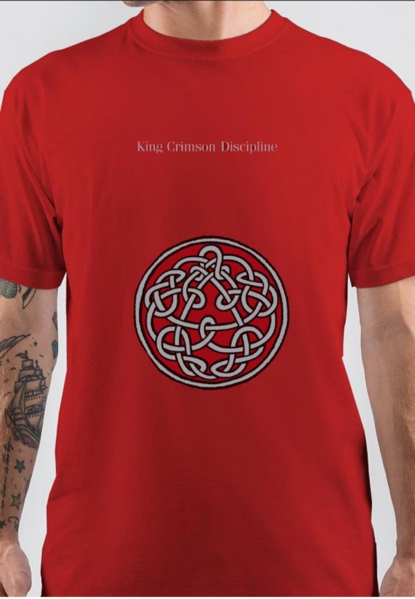 King Crimson Half Sleeve Red T-Shirt