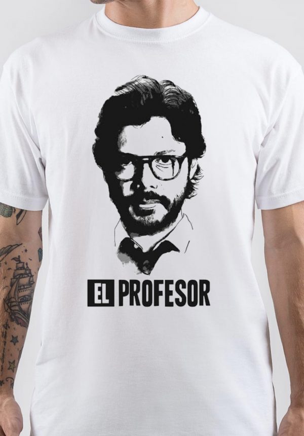 El Professor Money Heist T-Shirt - Image 2