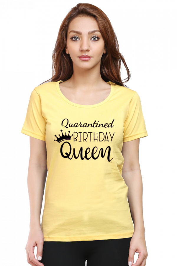 Quarantine Birthday Queen T-Shirt - Image 3