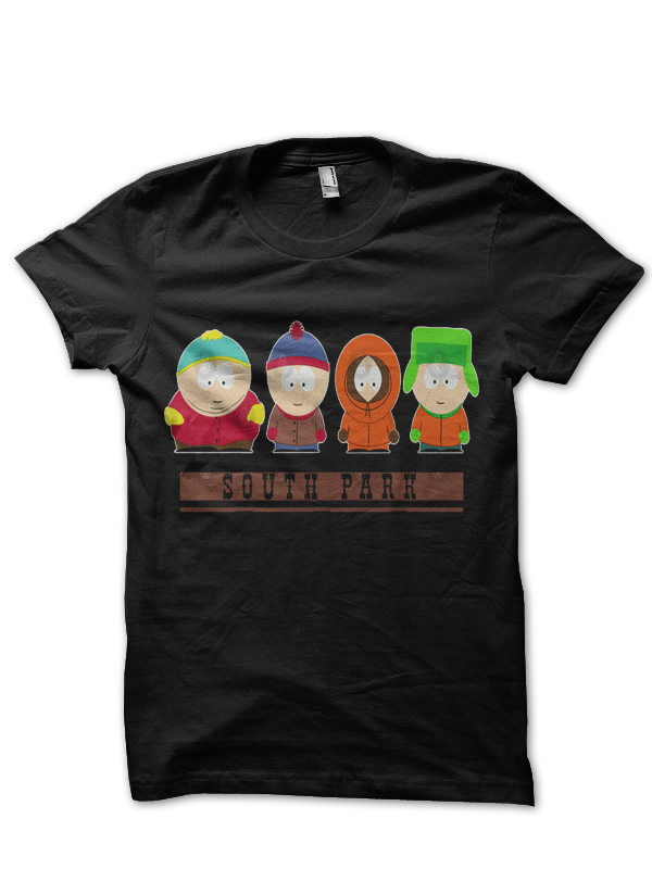 South Park Black T-Shirt | Swag Shirts