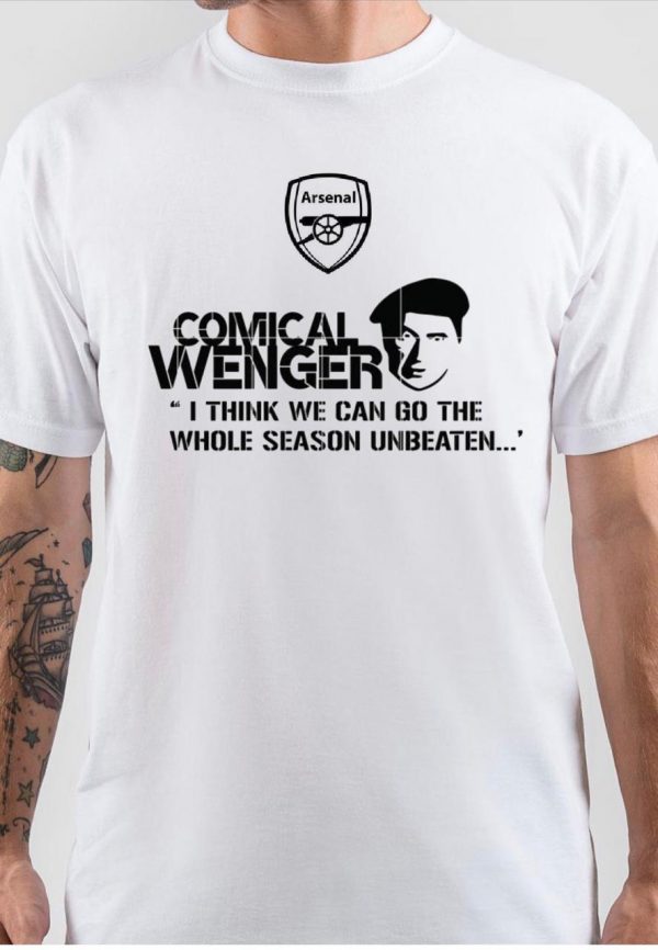 Arsenal Comical Wenger T-Shirt