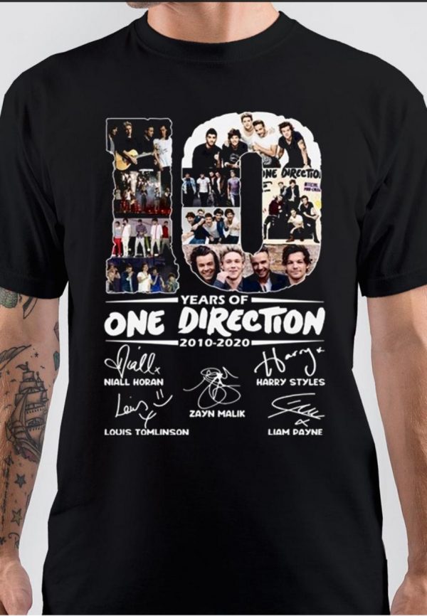 One Direction Signed T-Shirt