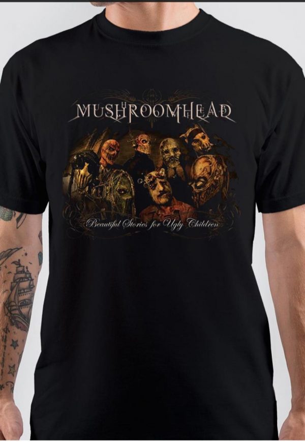 Mushroomhead Half Sleeve Black T-Shirt