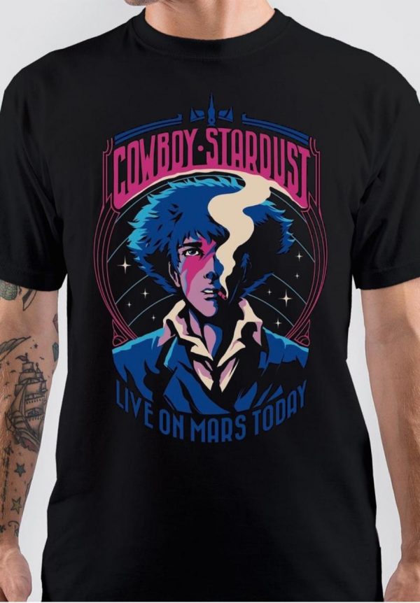 Cowboy Stardust Black T-Shirt