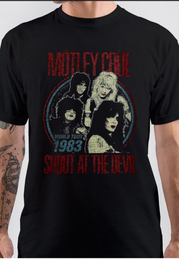 Motley Crue Shout At The Devil T-Shirt