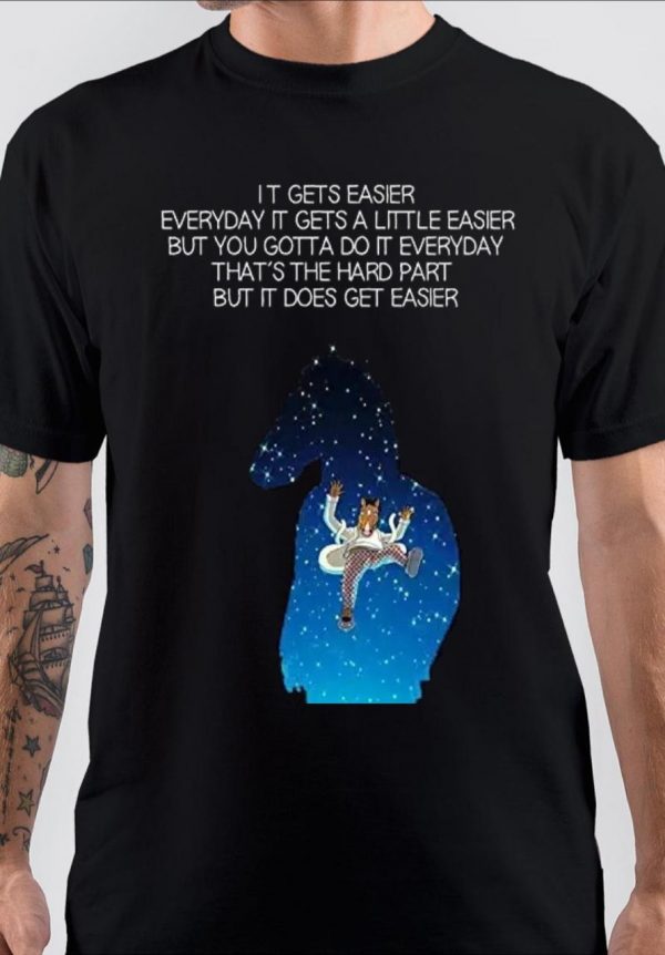 Bojack Horseman Dark Quote T-Shirt