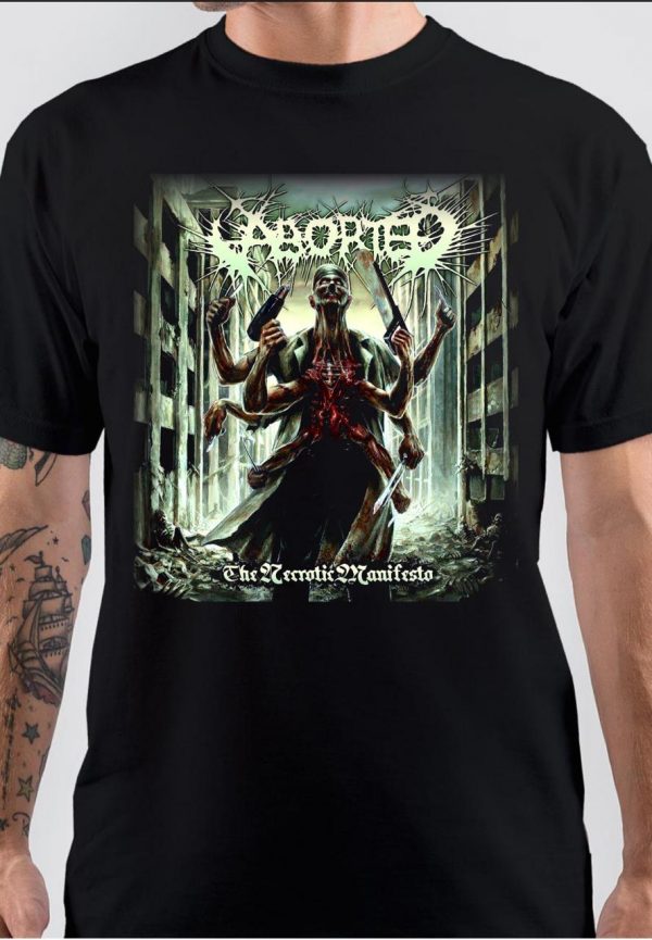 Aborted The Necrotic Manifesto T-Shirt