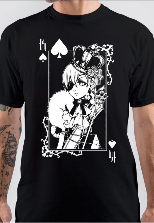 Kuroshitsuji Black Butler Sebastian T-Shirt