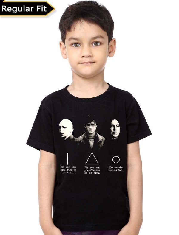 Harry Potter Kids Black T-Shirt