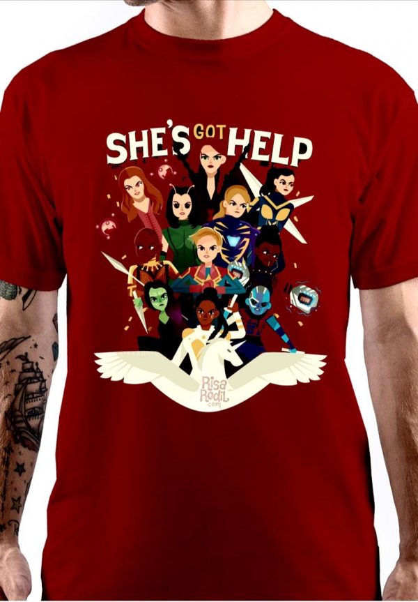 Avengers Endgame Girls Power T-Shirt