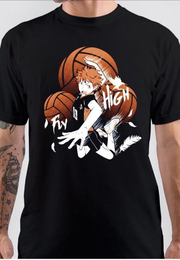 Haikyuu Hinata Fly High T-Shirt