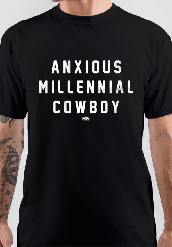 Anxious Millennial Cowboy T-Shirt