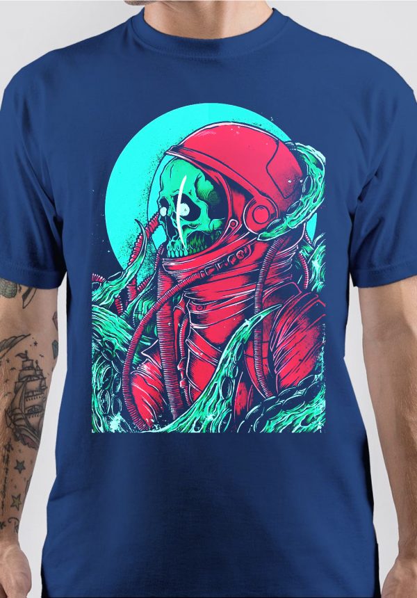 Spaceman Skull T-Shirt