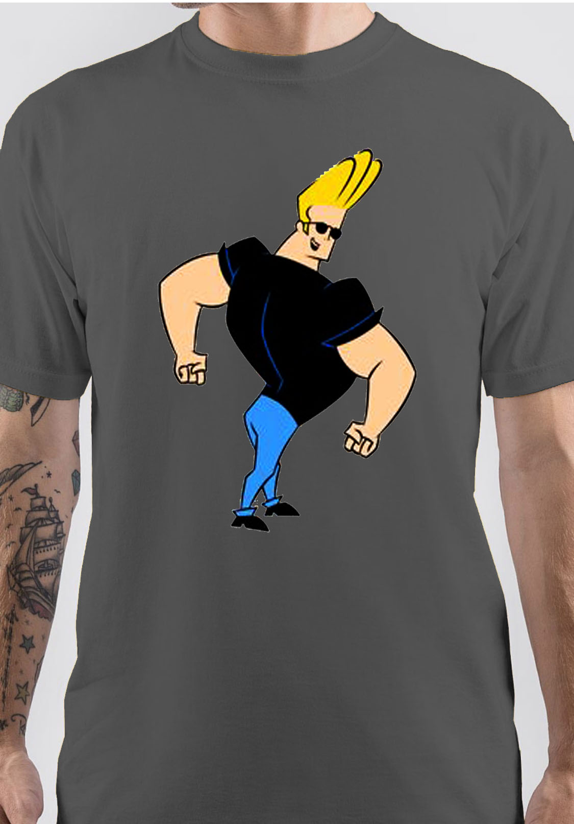 Johnny Bravo T-Shirt - Swag Shirts