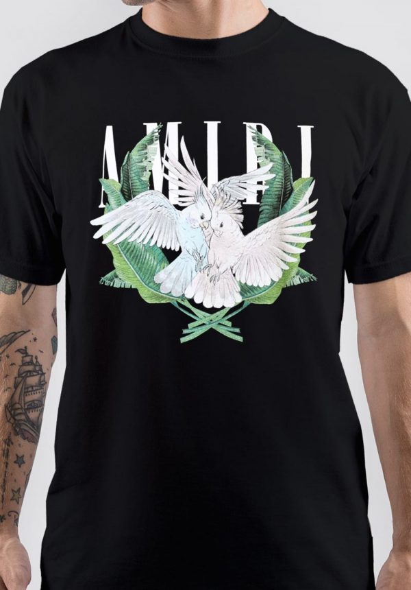 Amiri Bird Couple T-Shirt