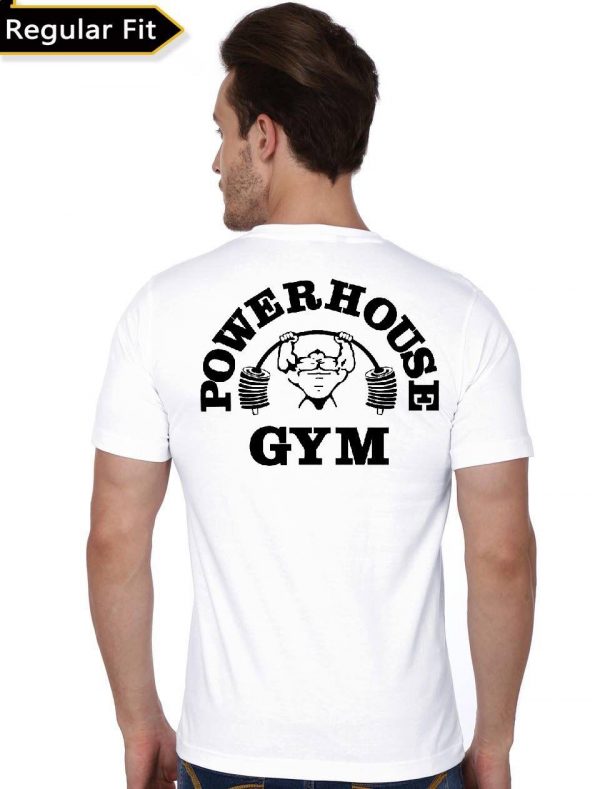 Power House Gym Logo T-Shirt - Image 3