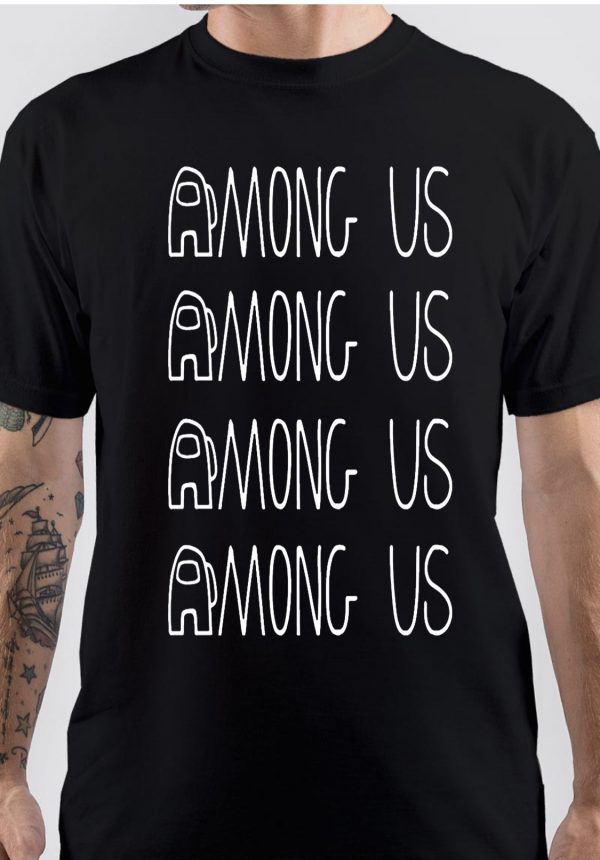 Among Us Half Sleeve T-Shirt - Image 2