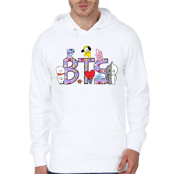 BTS MEETS BT21 Hoodie - Image 2